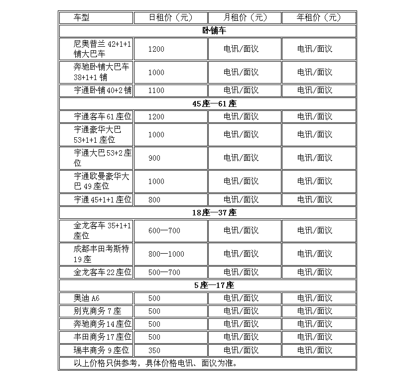 鄭州大巴車出租公司租大巴車一天多少錢？